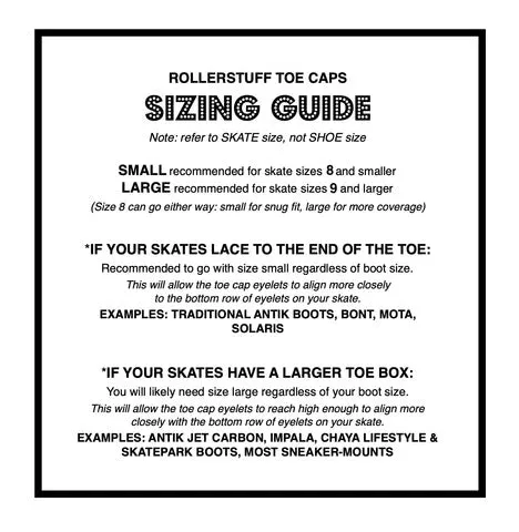 RollerStuff Toe Caps Periwinkle